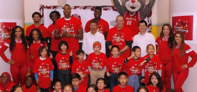 ZTE USA and the Houston Rockets Complete Third Annual Season of Giving